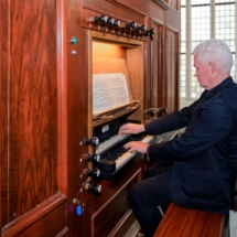 Abendmusiken hoorn uitvoerenden organist